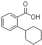 结构式 CAS# 97023-48-8, 2-环己基苯甲酸