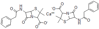 CAS#: 973-53-5， Penicillin G calcium