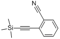 structure of CAS# 97308-62-8, 2-[2-(Trimethylsilyl)Ethynyl]-Benzonitrile;1-(2-Cyanophenyl)-2-(Trimethylsilyl)Acetylene;2-[(Trimethylsilanyl)Ethynyl]Benzonitrile;2-[(TRIMETHYLSILYL)ETHYNYL]BENZONITRILE
