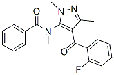 CAS#: 97358-58-2， N-[4-(2-Fluorobenzoyl)-1,3-Dimethyl-1H-Pyrazol-5-Yl]-N-Methylbenzamide