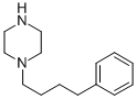 structure of CAS# 97480-93-8, 1-(4-Phenylbutyl)-Piperazine;1-(4-Phenylbutyl)-Piperazine