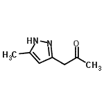 CAS#: 97716-34-2， 1-(5-Methyl-1H-pyrazol-3-yl)acetone