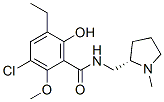 CAS#: 97816-60-9， 5-Chloro-3-ethyl-2-hydroxy-6-methoxy-N-[[(2S)-1-methyl-2-pyrrolidinyl]methyl]benzamide