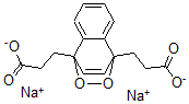 CAS#: 97860-59-8， Disodium 3,3'-(1,4-naphthylidene)dipropionate endoperoxide