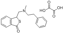CAS#: 97874-33-4， 3-((Methyl(2-Phenylethyl)Amino)Methyl)-Benzo[c]Thiophen-1(3H)-One Ethanedioate