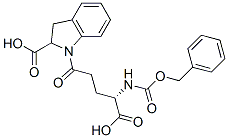 CAS 登录号：97975-31-0， 1-(N-苄氧羰基-gamma-谷氨酰)吲哚啉-2-羧酸