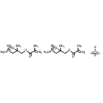 CAS#: 98072-24-3， [2,2-dimethyl-3-(2-methylprop-2-enoyloxy)propyl]-dimethyl-ammonium sulfate
