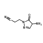 CAS#: 98135-39-8， 3-(4-Amino-5-oxo-4,5-dihydro-1H-pyrazol-1-yl)propanenitrile