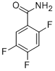 结构式 CAS# 98349-23-6, 2,4,5-三氟苯甲酰胺
