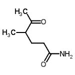 CAS#: 98435-71-3， 4-methyl-5-oxo-hexanamide