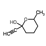 CAS#: 98558-41-9， 2-Ethynyl-6-methyltetrahydro-2H-pyran-2-ol