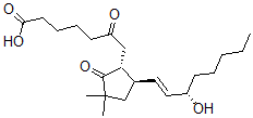 CAS 登录号：98677-35-1， 10,10-二甲基-11-脱氧-6-酮基-前列腺素 E1