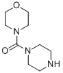 structure of CAS# 98834-08-3, 4-Morpholinyl-1-Piperazinyl-Methanone;Morpholino-Piperazin-1-Yl-Methanone;Morpholino-(1-Piperazinyl)Methanone;Morpholin-4-Yl-Piperazin-1-Yl-Methanone