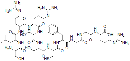 CAS#: 98897-21-3， Atrial Natriuretic Factor (1-11)