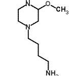 CAS 登录号：98958-52-2， 4-(3-甲氧基-1-哌嗪基)-1-丁胺