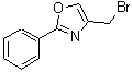 结构式 CAS# 99073-82-2, 4-(溴甲基)-2-苯基-1,3-恶唑