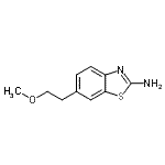 CAS#: 99217-48-8， 6-(2-Methoxyethyl)-1,3-benzothiazol-2-amine