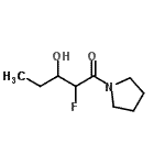 CAS#: 99343-22-3， 2-Fluoro-3-hydroxy-1-(1-pyrrolidinyl)-1-pentanone