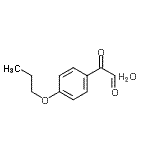 CAS#: 99433-68-8， Oxo(4-propoxyphenyl)acetaldehyde hydrate (1:1)