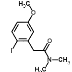 CAS#: 99540-20-2， 2-(2-Iodo-5-methoxyphenyl)-N,N-dimethylacetamide