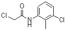 structure of CAS# 99585-94-1, 2-Chloro-N-(3-chloro-2-methylphenyl)acetamide;2-Chloro-N-(3-chloro-2-methyl-phenyl)-acetamide;MFCD00018897;NSC15942