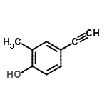 CAS#: 99595-76-3， 4-Ethynyl-2-methylphenol