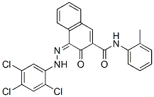 CAS#: 99752-20-2， (4Z)-N-(2-Methylphenyl)-3-Oxo-4-[(2,4,5-Trichlorophenyl)Hydrazinylidene]Naphthalene-2-Carboxamide
