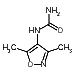 CAS#: 99979-64-3， 1-(3,5-Dimethyl-1,2-oxazol-4-yl)urea