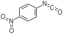 structure of CAS# 100-28-7, 4-Nitrophenyl isocyanate