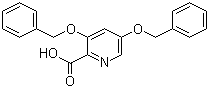 结构式 CAS# 1000025-93-3, 3,5-二苄氧基吡啶-2-羧酸