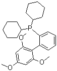 structure of CAS# 1000171-05-0, Dicyclohexyl(2',4',6'-trimethoxy[1,1'-biphenyl]-2-yl)phosphine