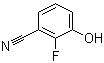 structure of CAS# 1000339-24-1, 2-Fluoro-3-hydroxybenzonitrile;3-Cyano-2-fluorophenol