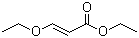 structure of CAS# 1001-26-9, Ethyl 3-ethoxyacrylate;Ethyl 3-ethoxy-2-propenoate