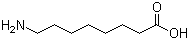 structure of CAS# 1002-57-9, 8-Aminooctanoic acid;omega-Aminocaprylic acid