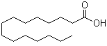 结构式 CAS# 1002-84-2, 十五烷酸