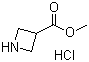 Methyl azetidine-3-carboxylate hydrochloride molecular structure (CAS 100202-39-9)