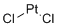 structure of CAS# 10025-65-7, Platinum dichloride;Platinum(II) chloride