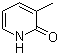 结构式 CAS# 1003-56-1, 2-羟基-3-甲基吡啶