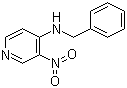 structure of CAS# 100306-70-5, 4-(Benzylamino)-3-nitropyridine
