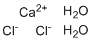 二水氯化钙分子结构 (CAS 10035-04-8)