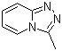 structure of CAS# 1004-65-5, 3-Methyl-1,2,4-triazolo[4,3-a]pyridine;3-Methyl-s-triazolo[4,3-a]pyridine; 3-Methyl-s-triazolo[4,3-a]pyridine; NSC 68458