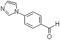 结构式 CAS# 10040-98-9, 4-(咪唑-1-基)苯甲醛