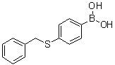 structure of CAS# 1005207-32-8, [4-(Benzylthio)phenyl]boronic acid