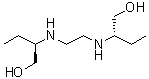结构式 CAS# 10054-06-5, (R,S)-乙胺丁醇