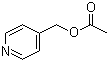 结构式 CAS# 1007-48-3, 吡啶-4-甲基乙酸酯; 4-(乙酰氧甲基)吡啶