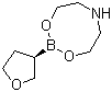 结构式 CAS# 100858-40-0, 二乙醇胺-(3R)-(+)-四氢呋喃硼酸酯