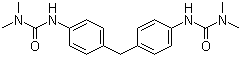 structure of CAS# 10097-09-3, 4,4'-Methylenebis(1,1-dimethyl-3-phenylurea)