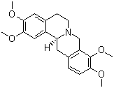 Tetrahydropalmatine molecular structure (CAS 10097-84-4)