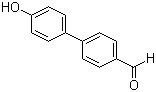structure of CAS# 100980-82-3, 4'-Hydroxy(1,1'-biphenyl)-4-carboxaldehyde