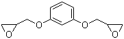 structure of CAS# 101-90-6, 1,3-Bis(glycidyloxy)benzene;Resorcinol diglycidyl ether; 2,2'-[1,3-Phenylenebis(oxymethylene)]dioxirane